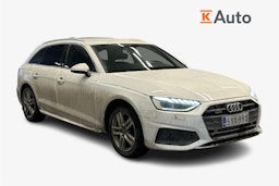 valkoinen Audi A4 2021 kuva 1.
