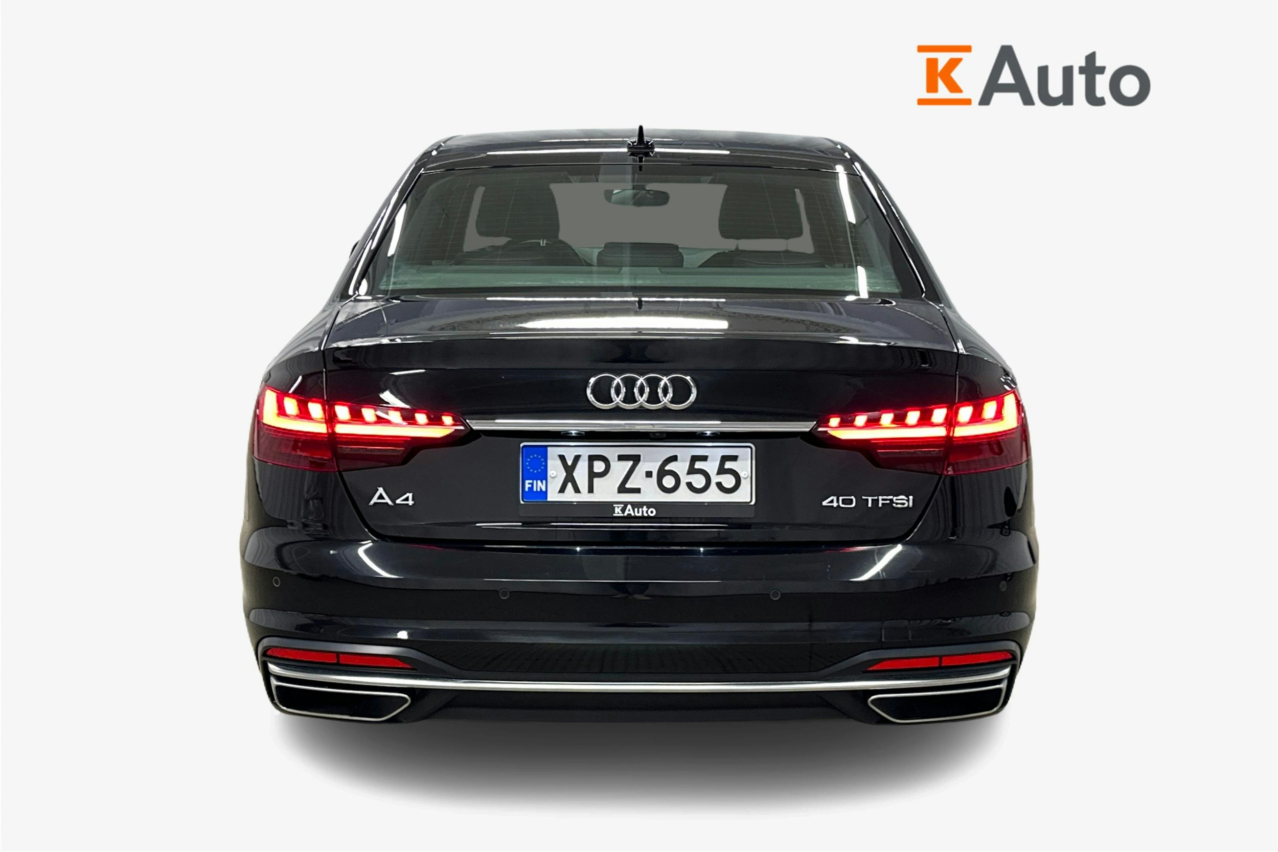 musta Audi A4 2021 kuva 3.