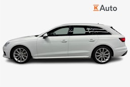 valkoinen Audi A4 2021 kuva 6.