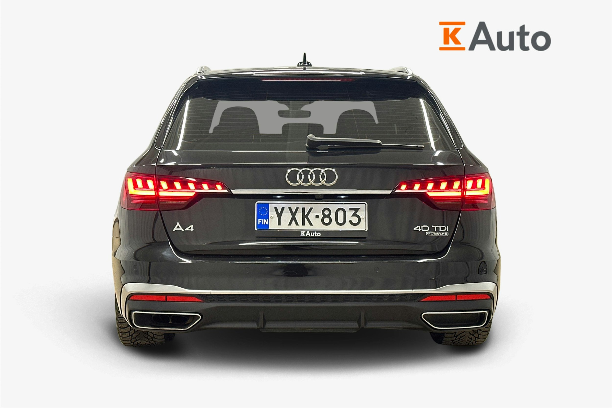 musta Audi A4 2021 kuva 3.