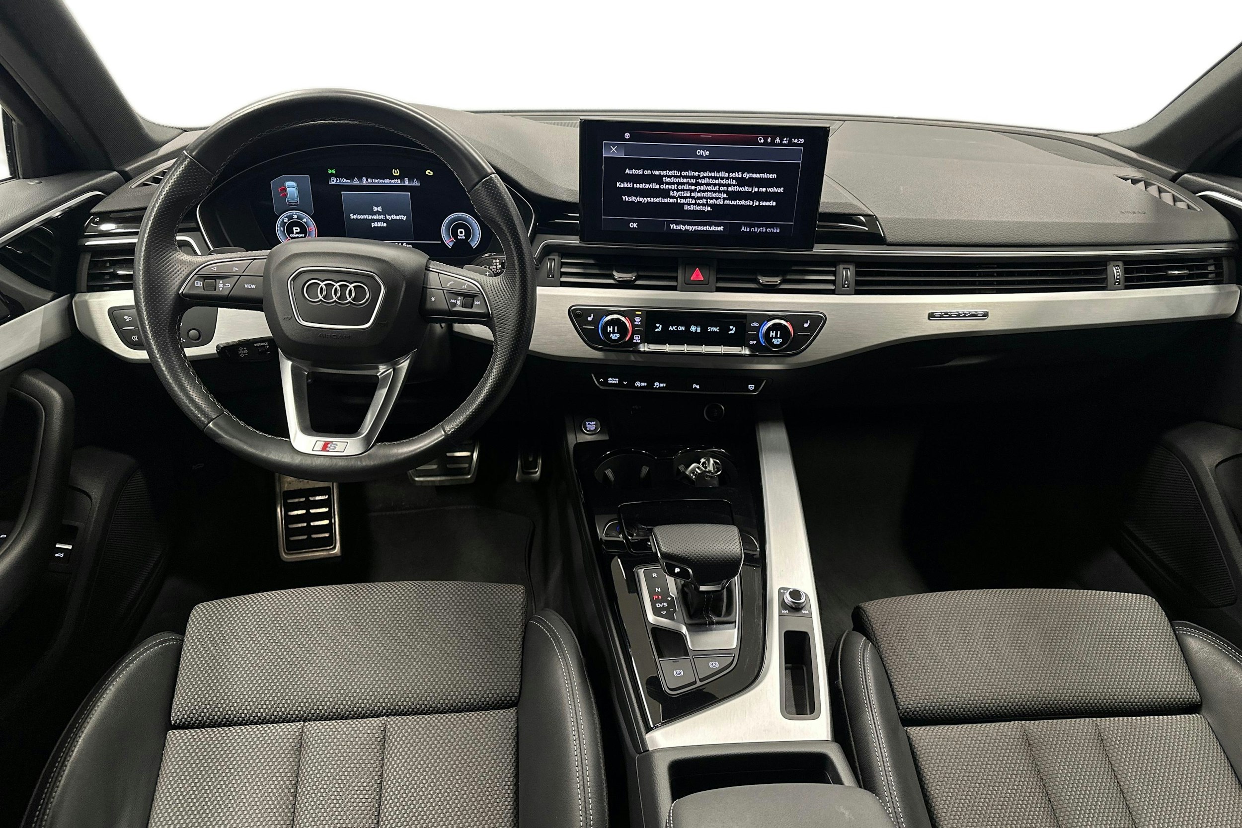 musta Audi A4 2021 kuva 9.