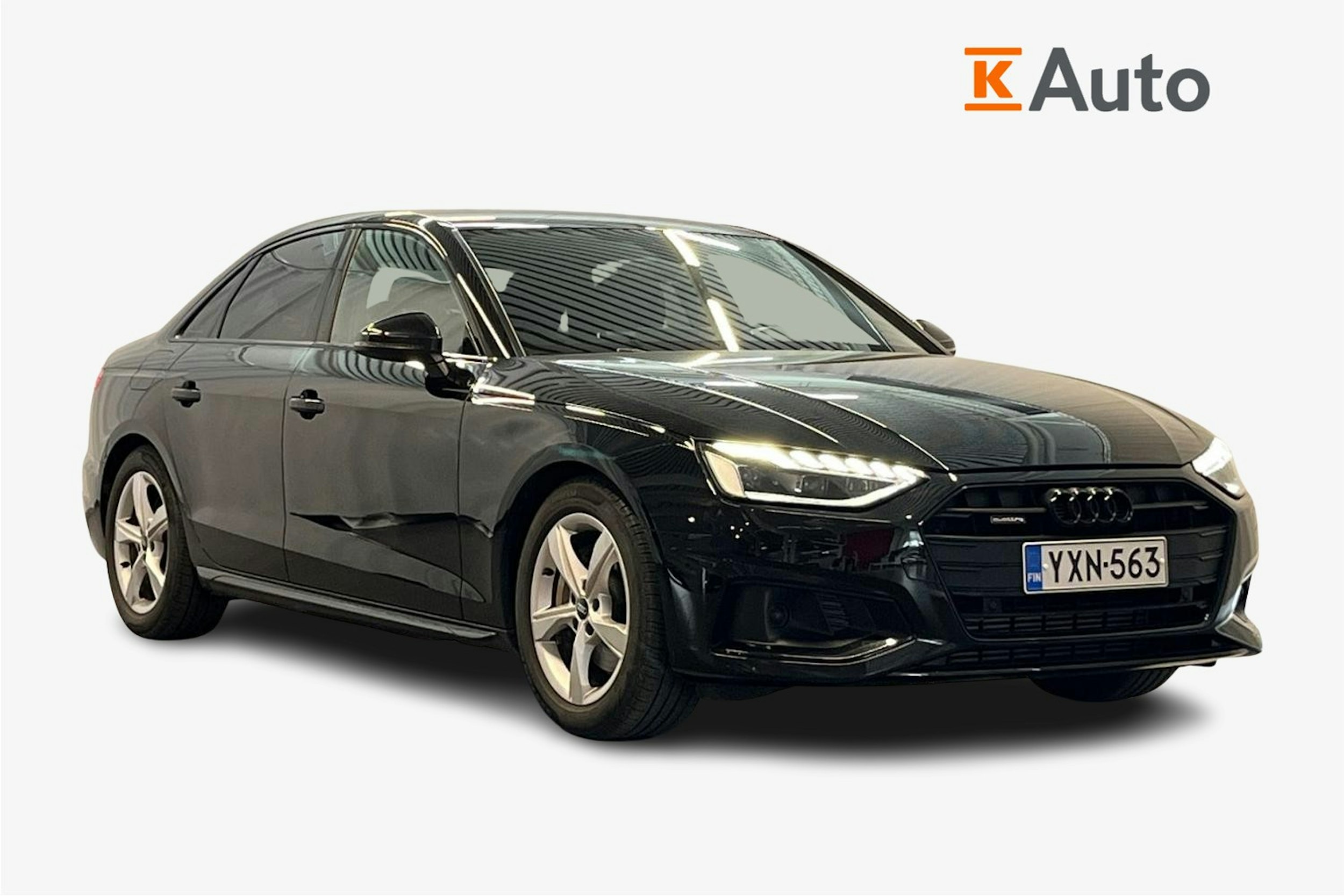 Musta Audi A4 2021 kuva 1.