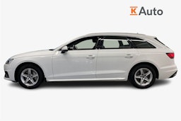 valkoinen Audi A4 2021 kuva 6.