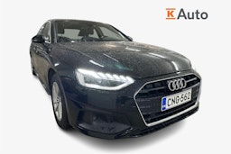 musta Audi A4 2022 kuva 1.