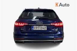 Sininen Audi A4 2022 kuva 3.