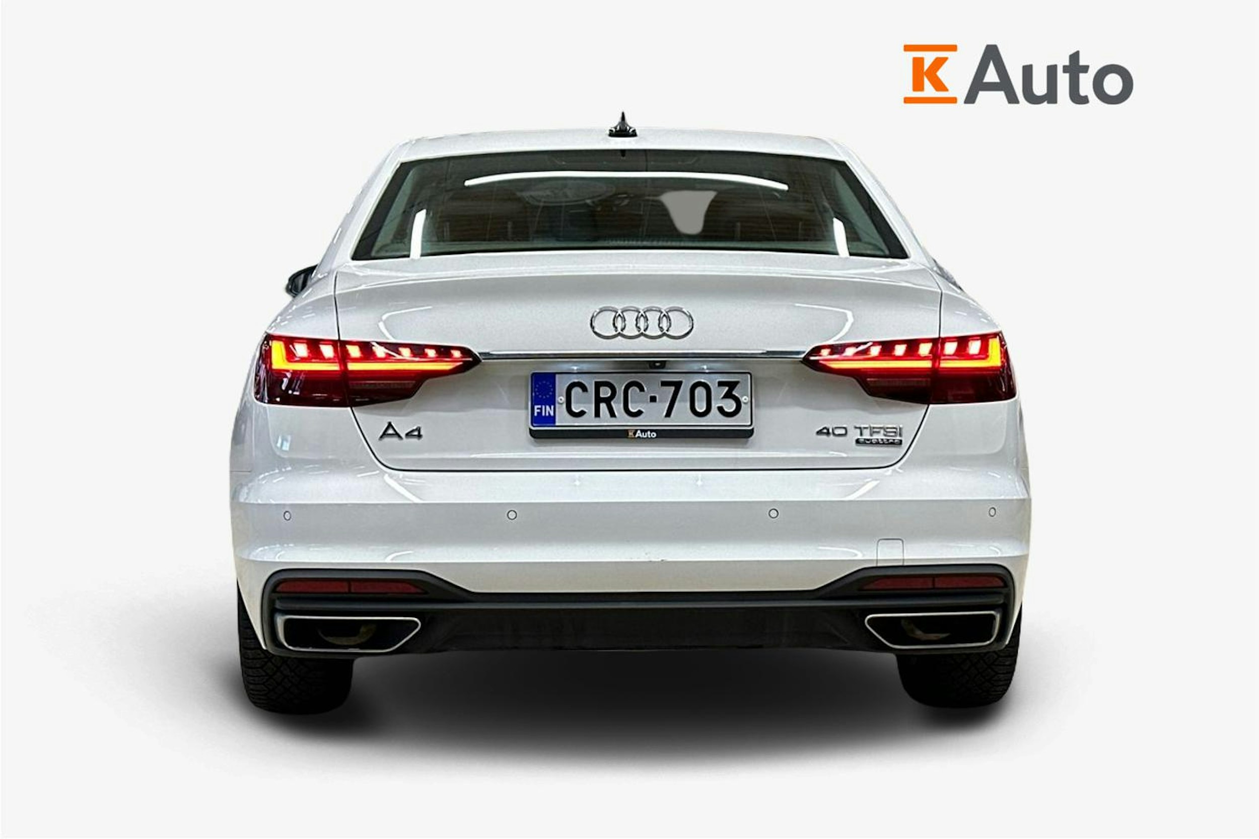 valkoinen Audi A4 2022 kuva 3.