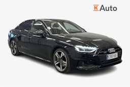 musta Audi A4 2022 kuva 1.