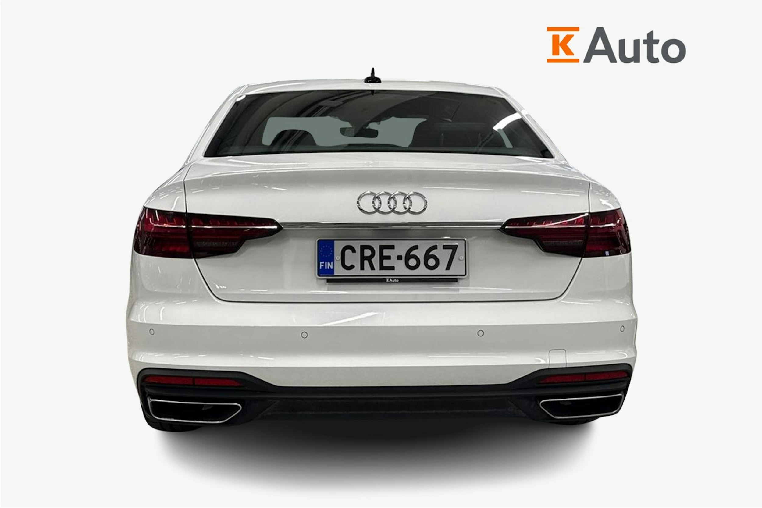 valkoinen Audi A4 2022 kuva 3.