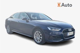 sininen Audi A4 2022 kuva 1.