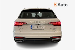 valkoinen Audi A4 2022 kuva 3.