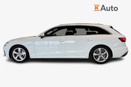 valkoinen Audi A4 2022 kuva 6.