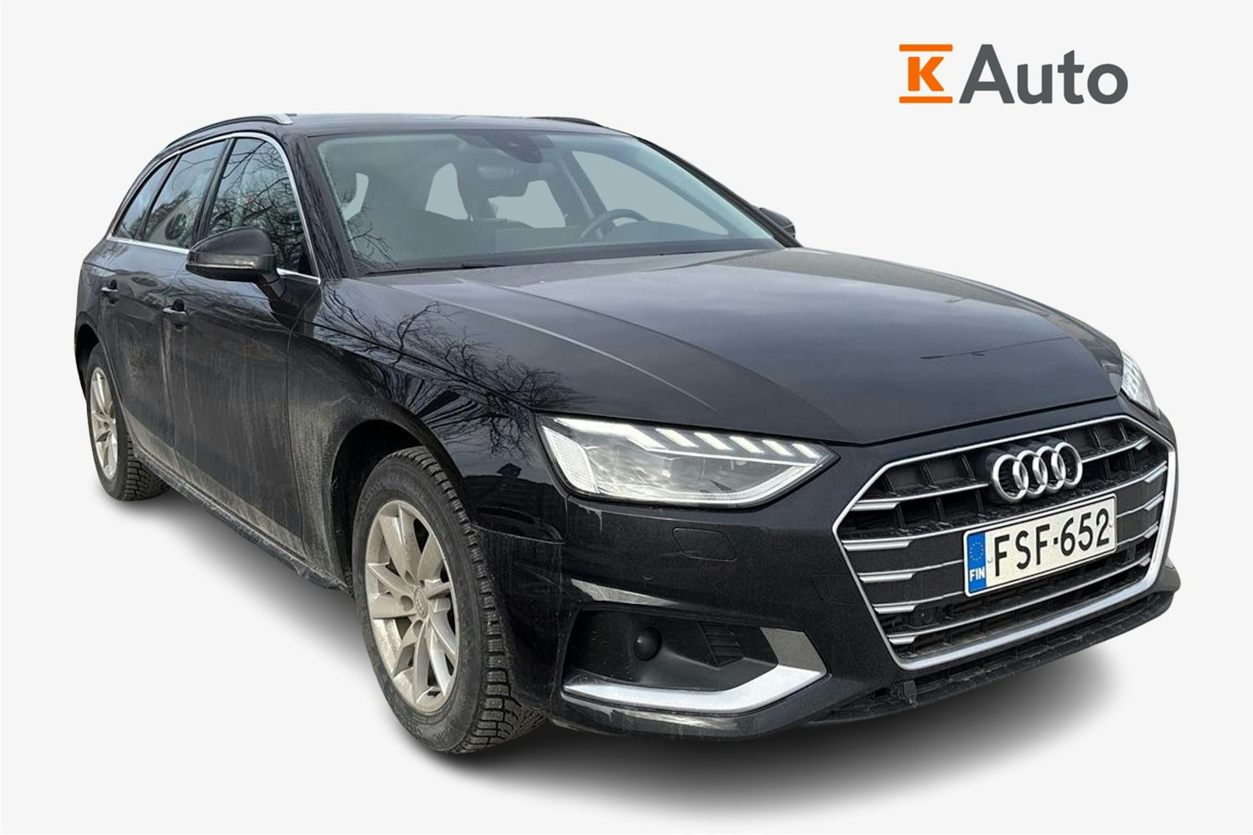 Musta Audi A4 2022 kuva 1.