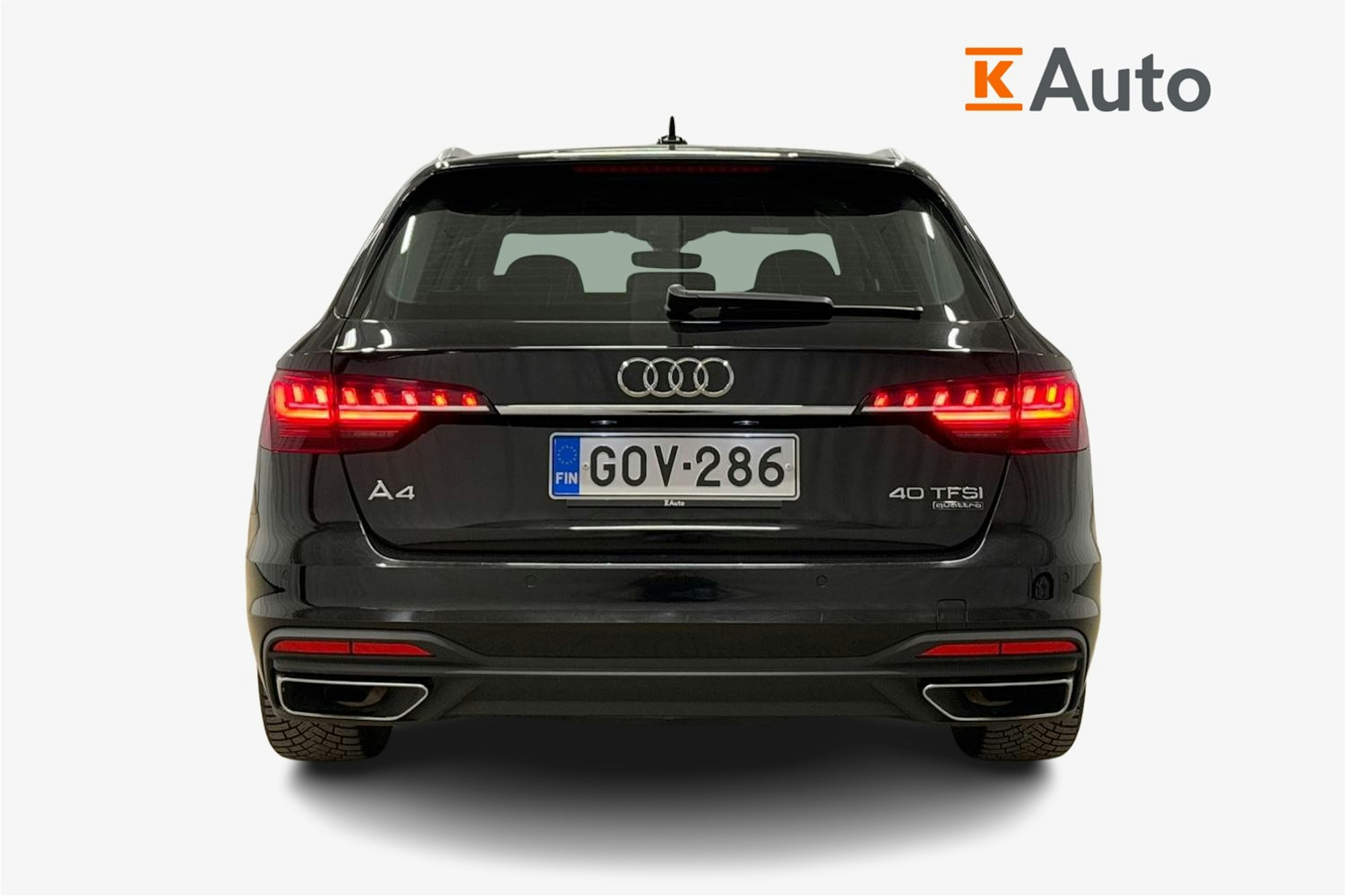 musta Audi A4 2022 kuva 3.