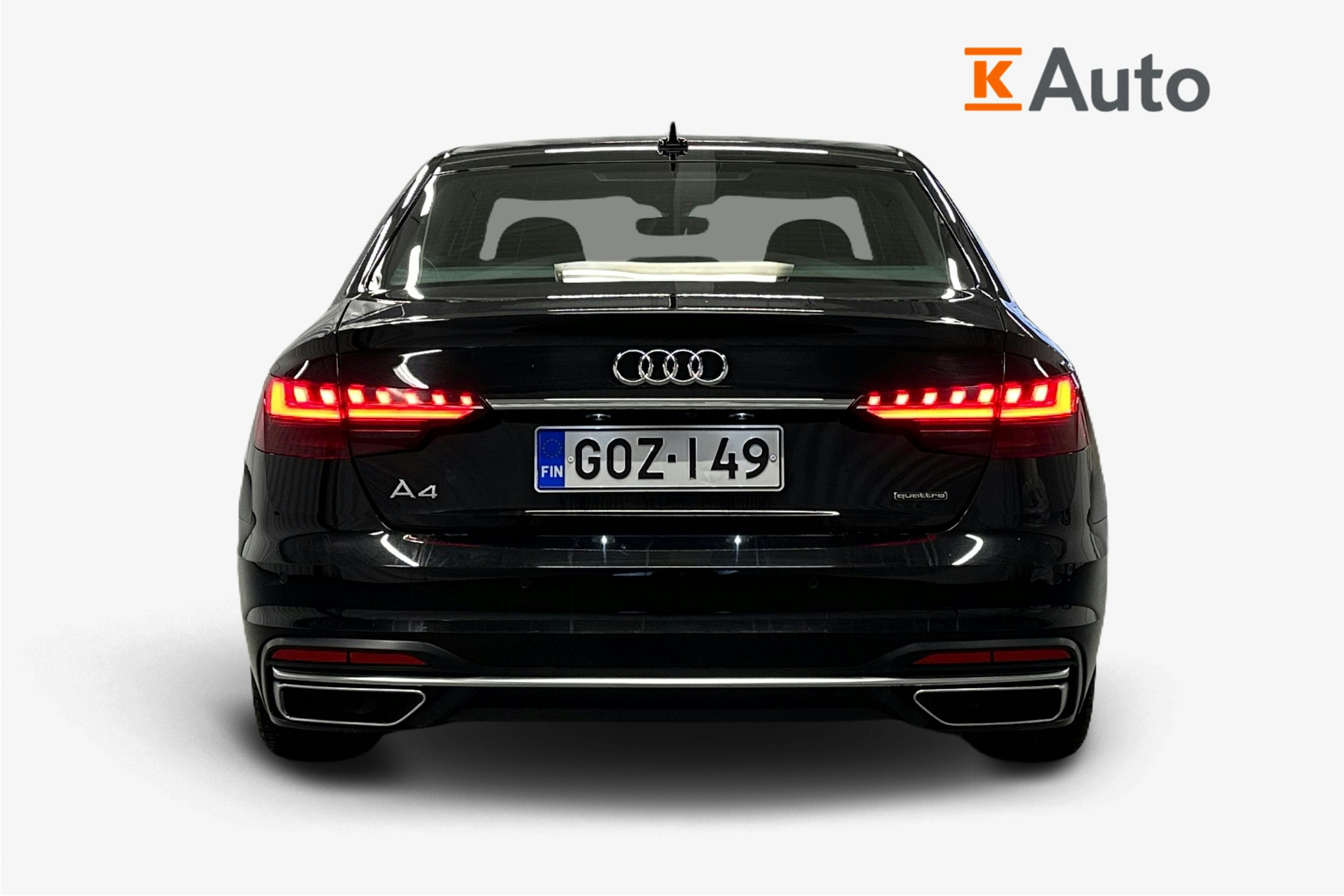 musta Audi A4 2022 kuva 3.