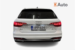 valkoinen Audi A4 2022 kuva 3.