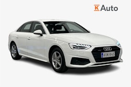 valkoinen Audi A4 2022 kuva 1.
