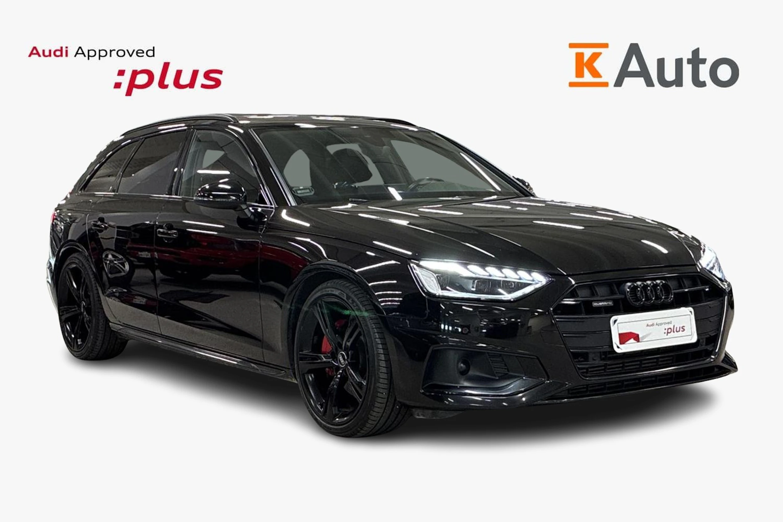 Musta Audi A4 2022 kuva 1.