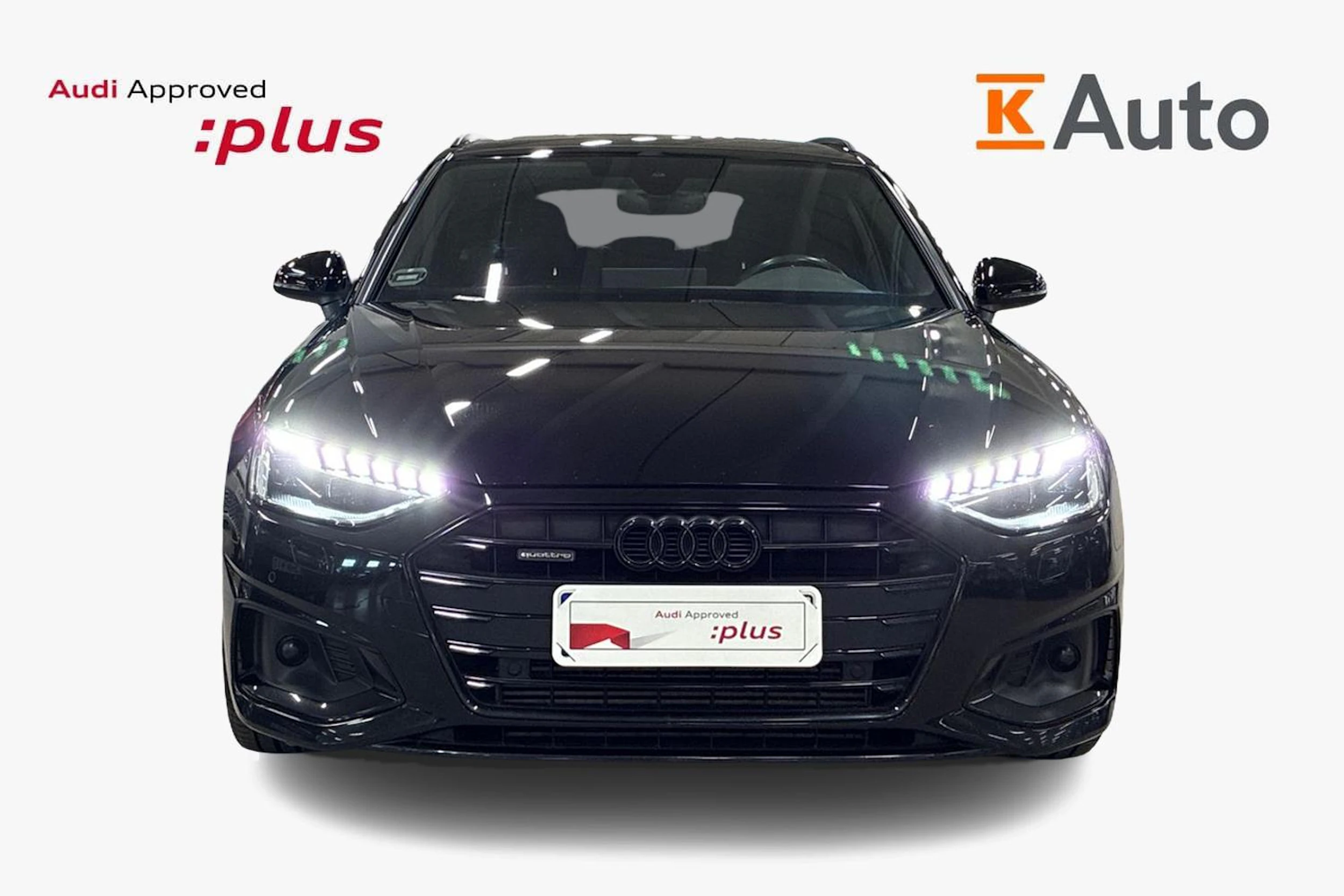 Musta Audi A4 2022 kuva 4.