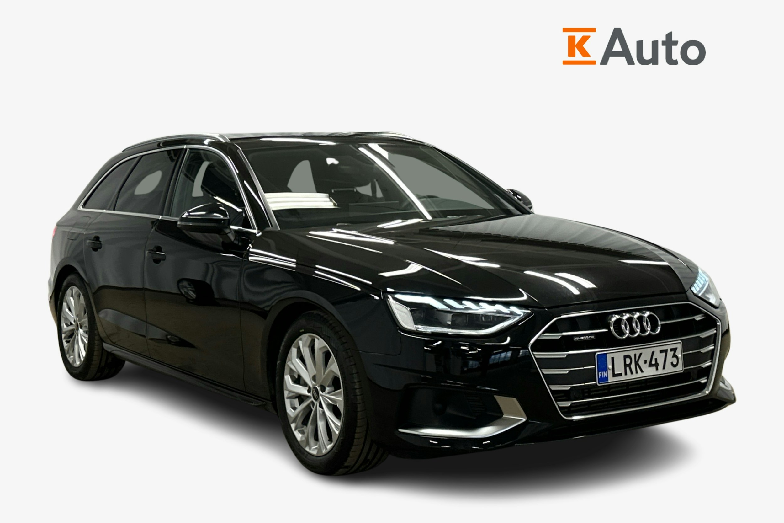 musta Audi A4 2022 kuva 1.