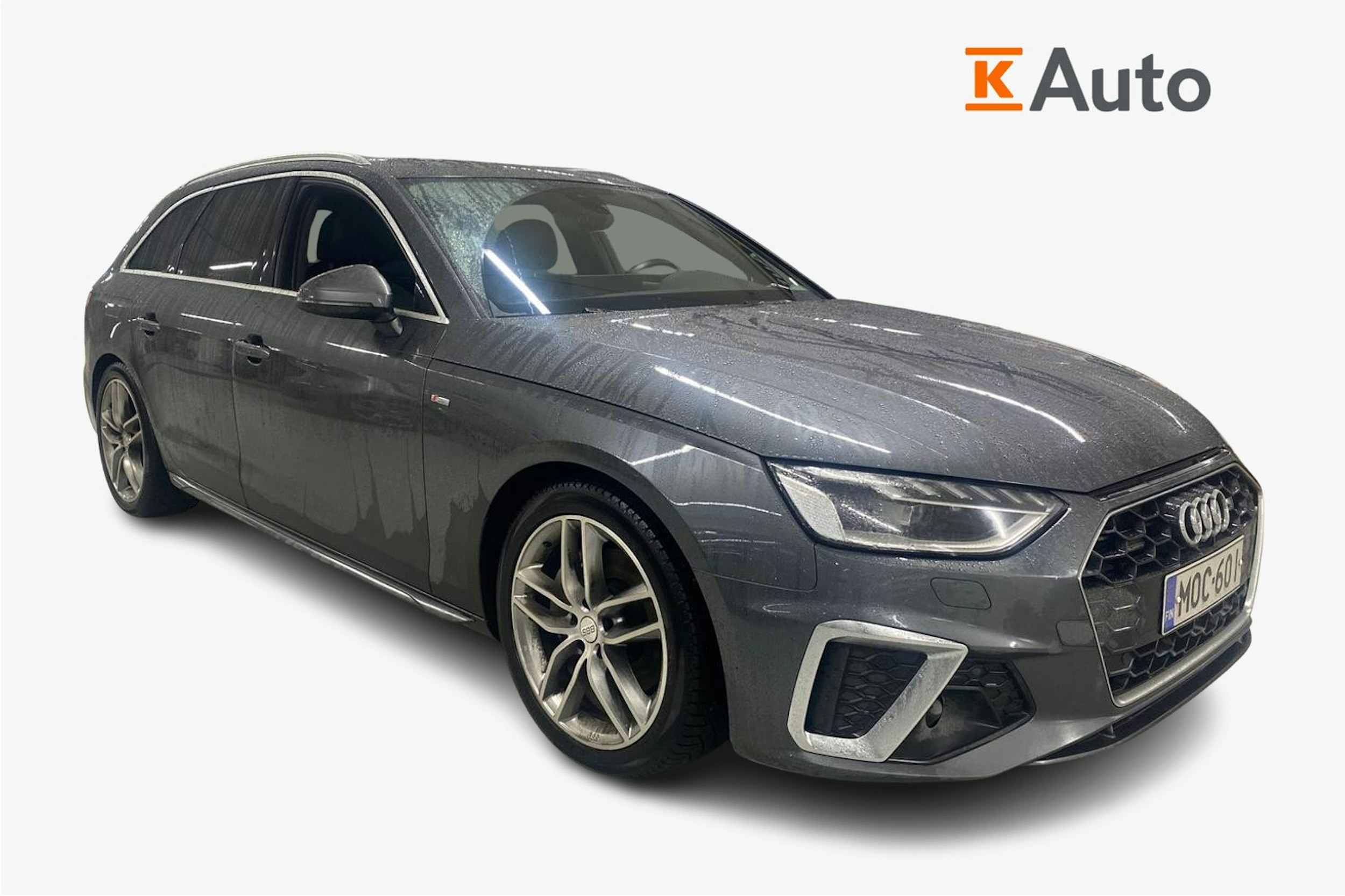 Harmaa Audi A4 2022 kuva 1.