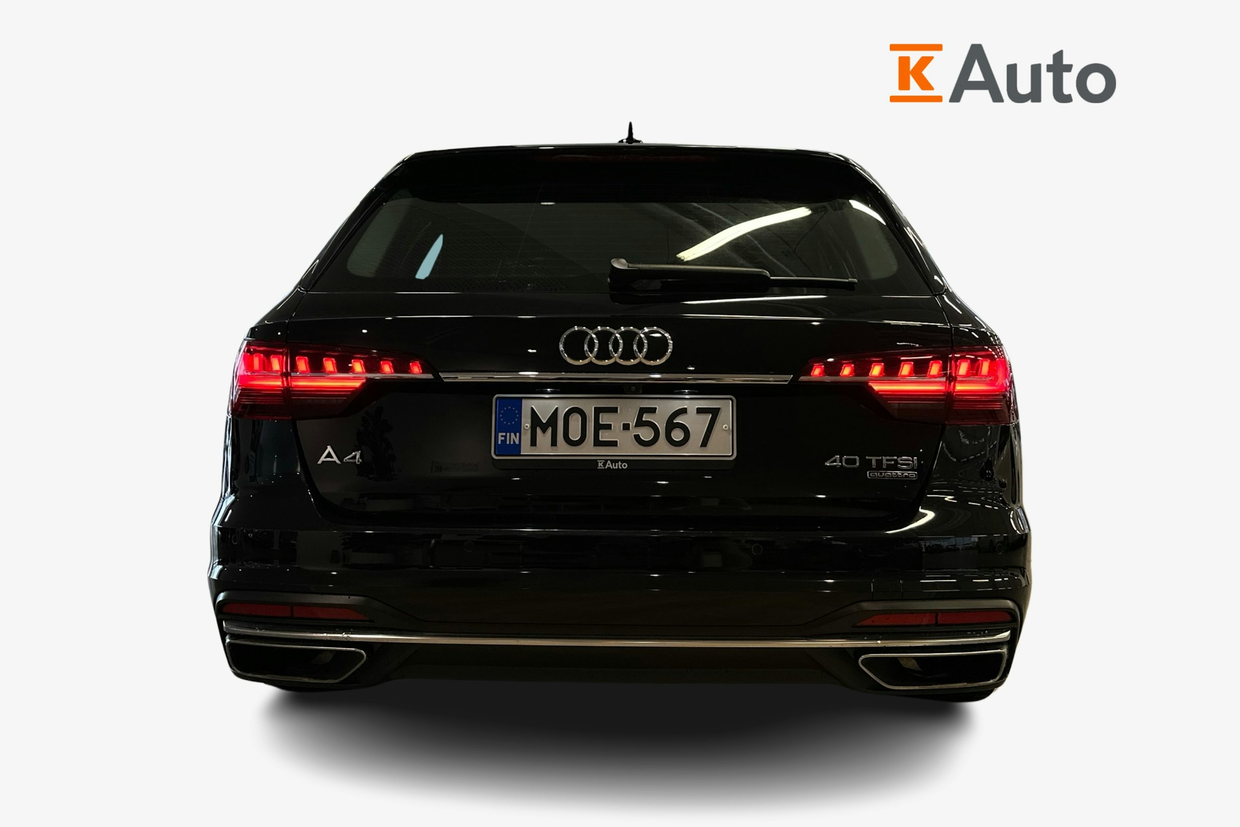 musta Audi A4 2022 kuva 3.