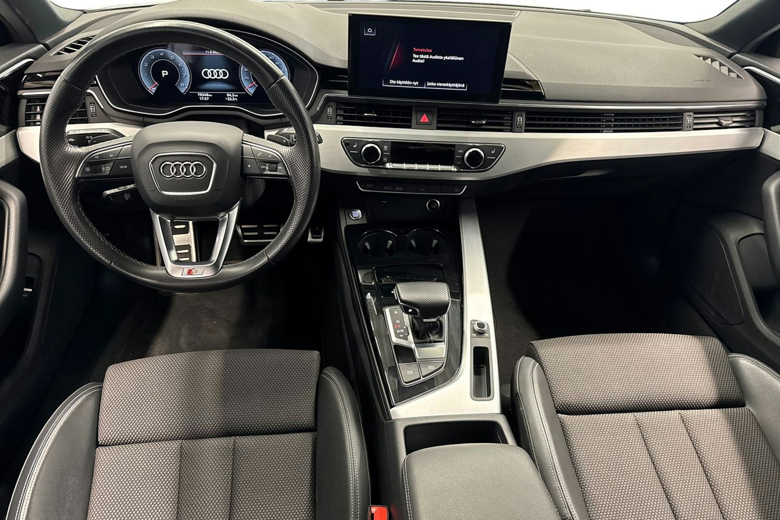 valkoinen Audi A4 2022 kuva 9.