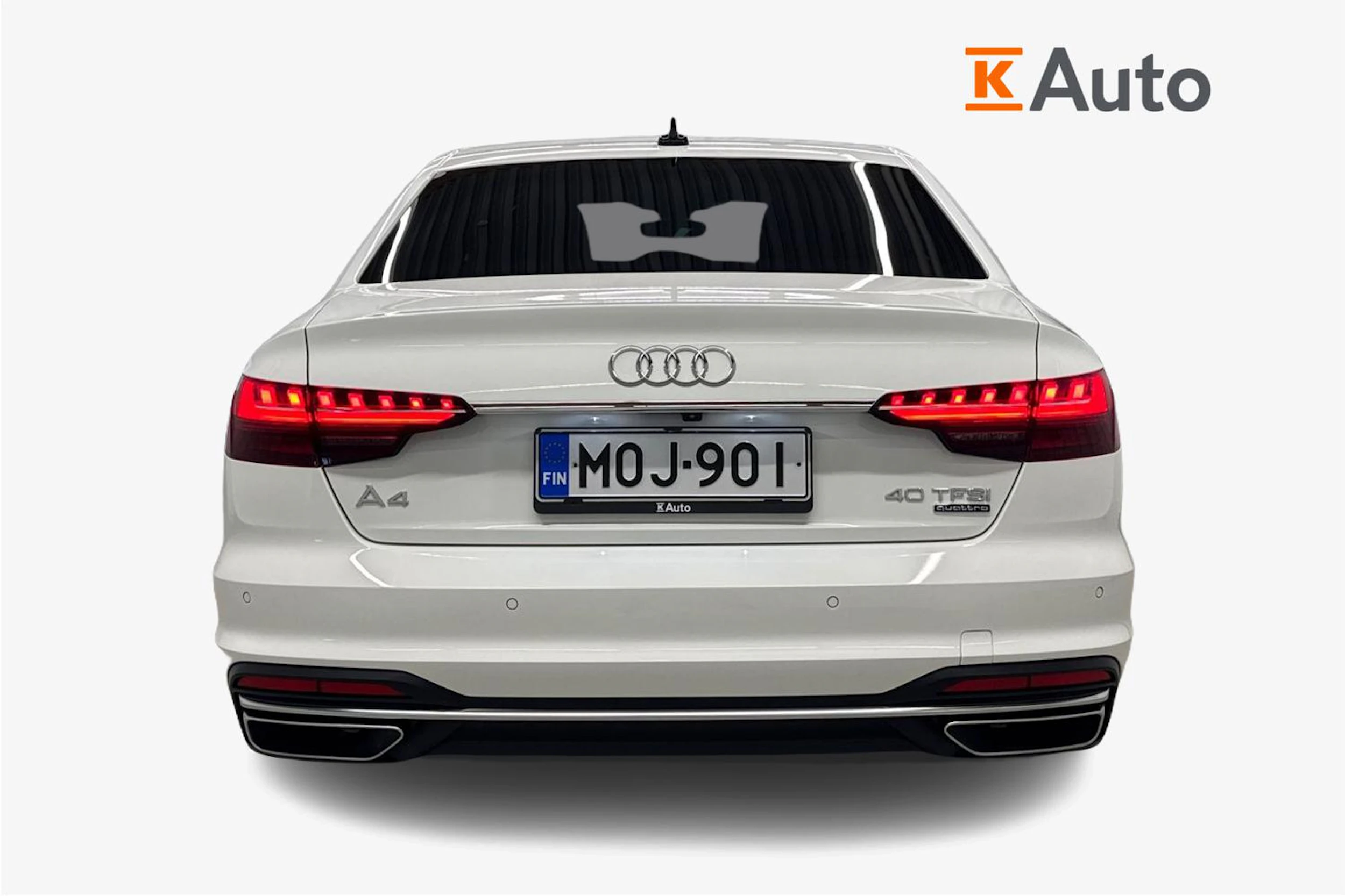 valkoinen Audi A4 2022 kuva 3.