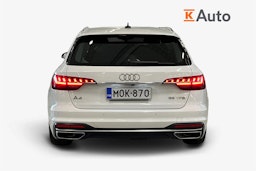 valkoinen Audi A4 2022 kuva 3.