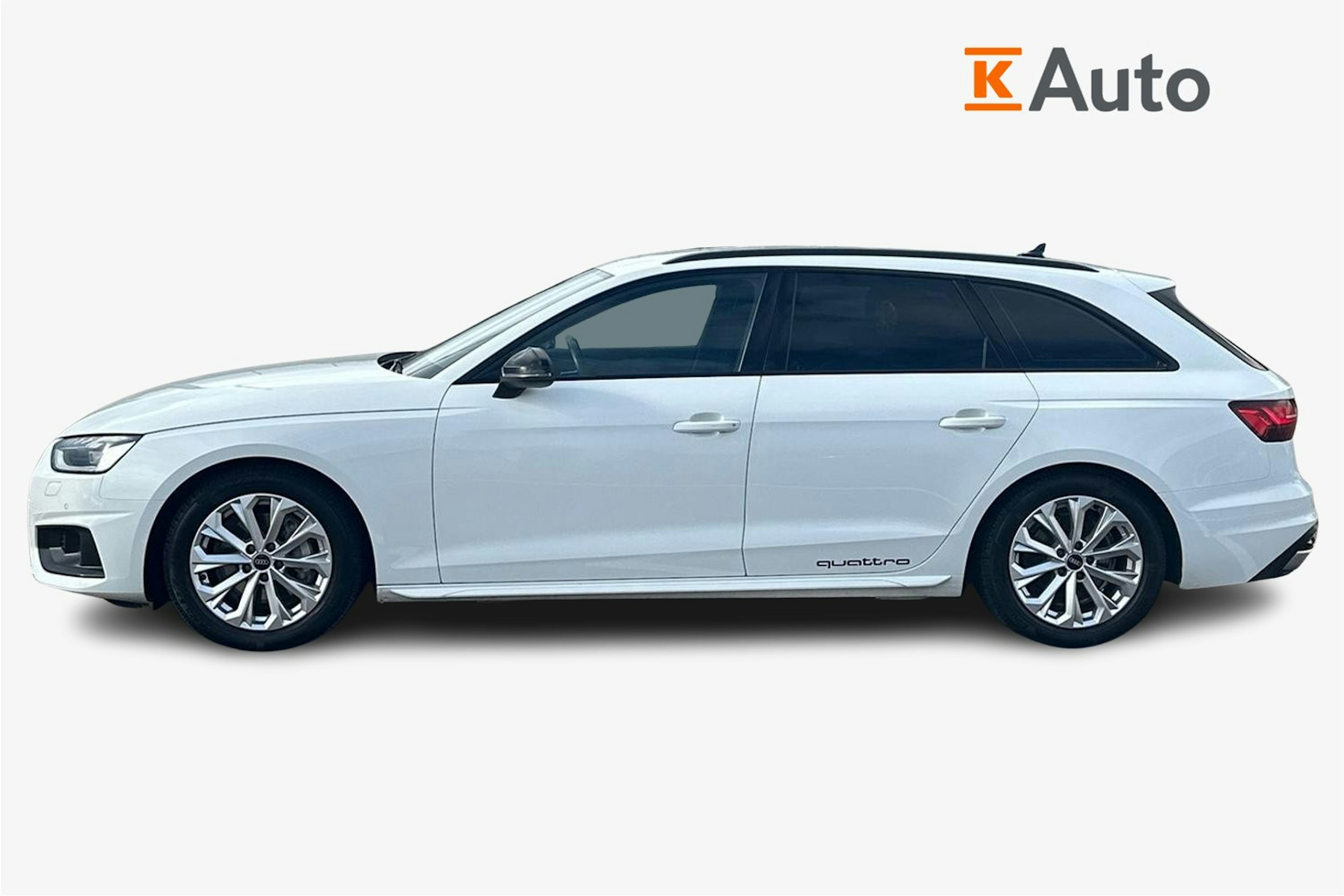valkoinen Audi A4 2022 kuva 6.