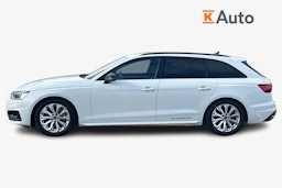 valkoinen Audi A4 2022 kuva 6.