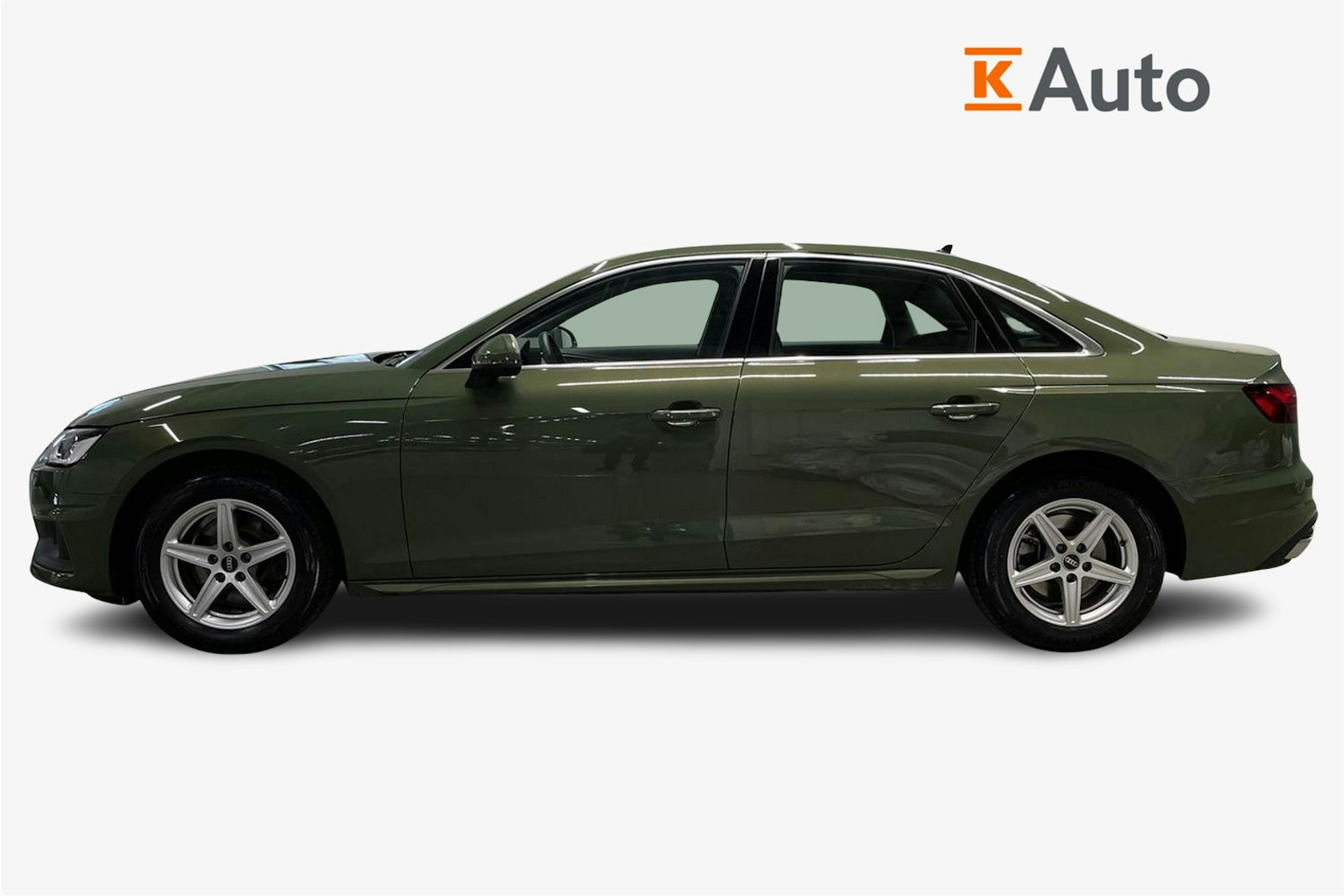 met. vihreä Audi A4 2022 kuva 6.