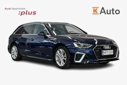 Sininen Audi A4 2022 kuva 1.