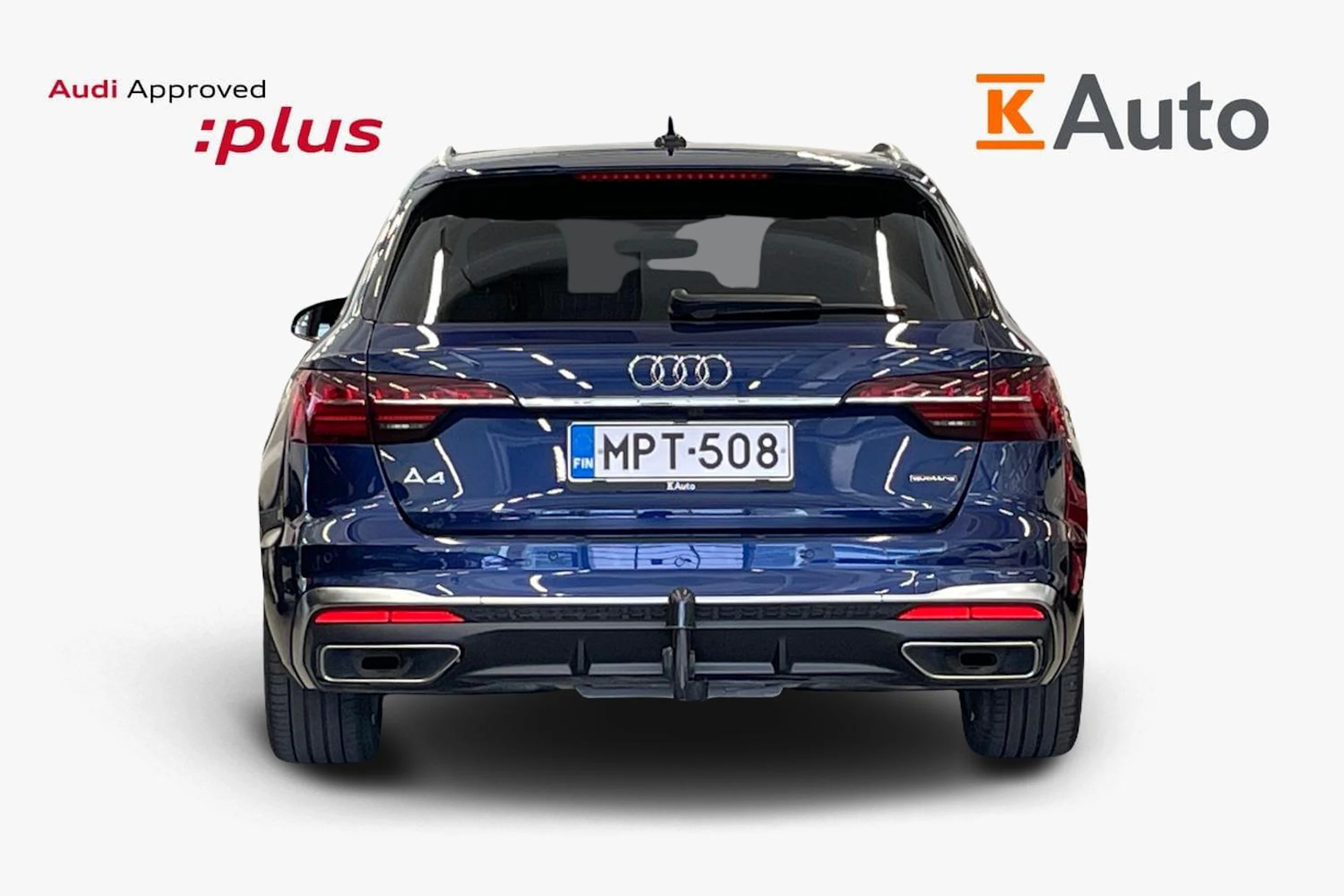 Sininen Audi A4 2022 kuva 3.