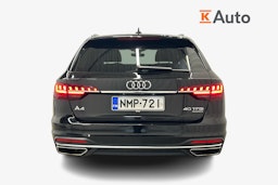 musta Audi A4 2022 kuva 3.