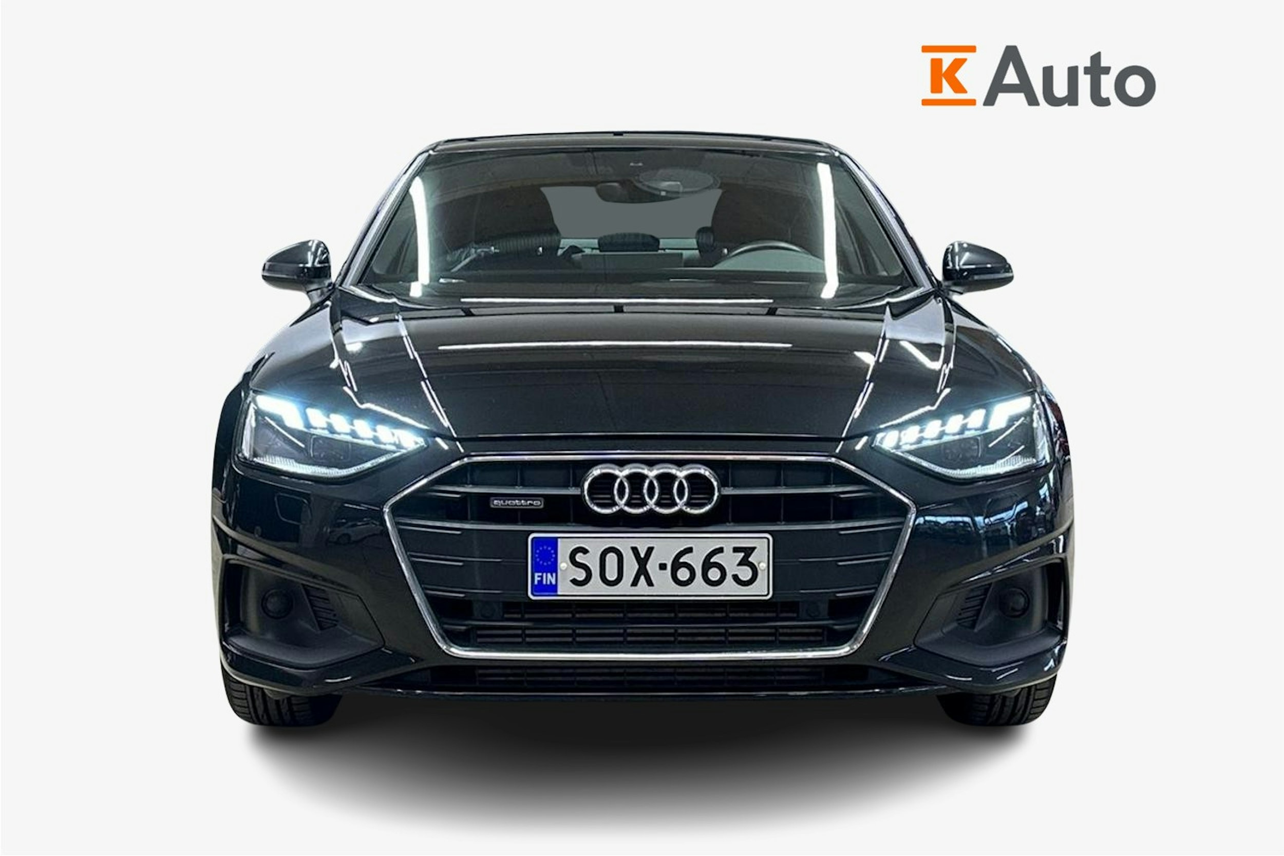 musta Audi A4 2022 kuva 5.