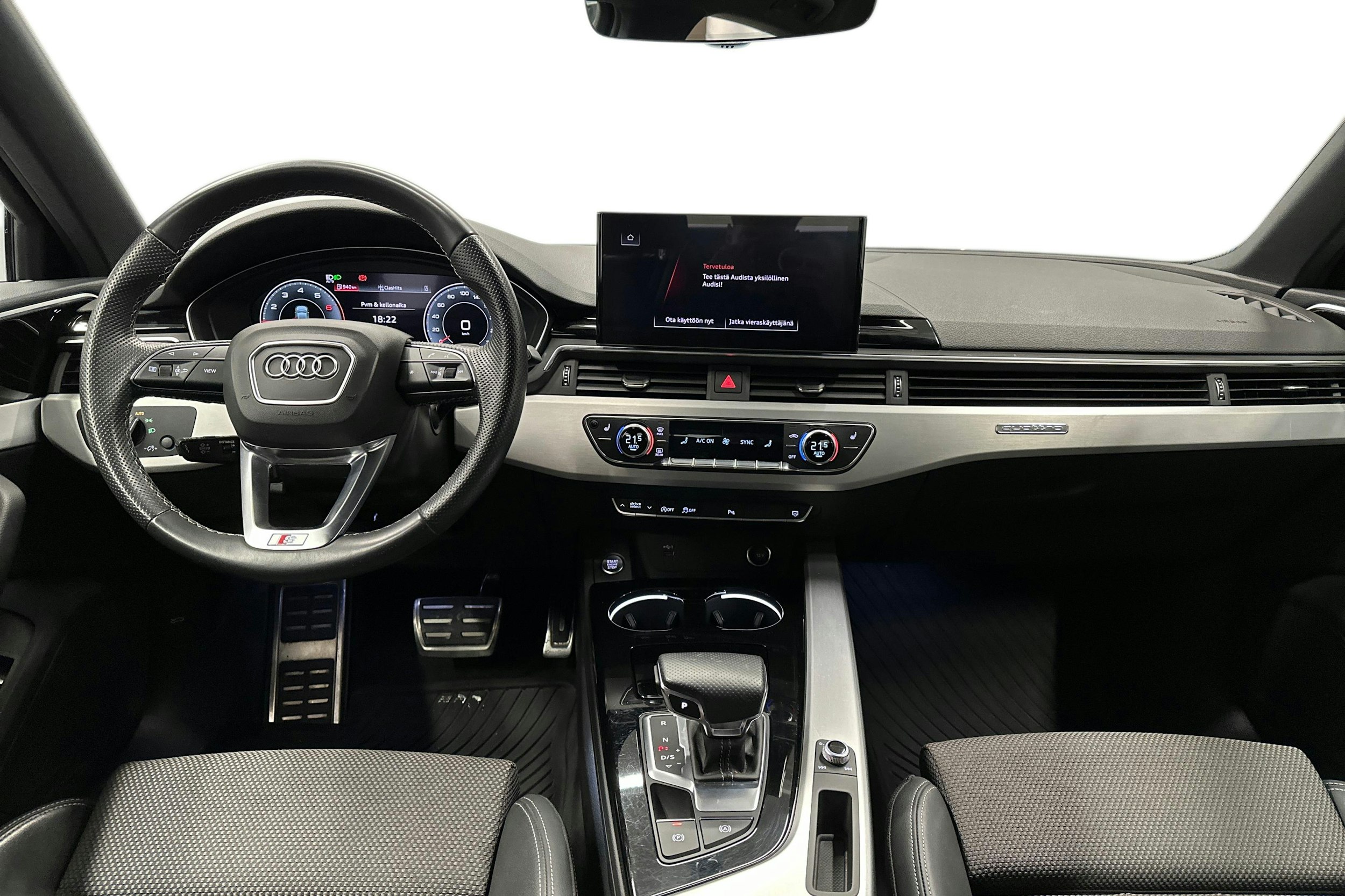 musta Audi A4 2022 kuva 9.