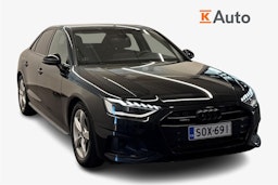 Musta Audi A4 2022 kuva 1.