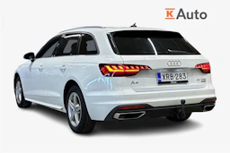 valkoinen Audi A4 2022 kuva 3.