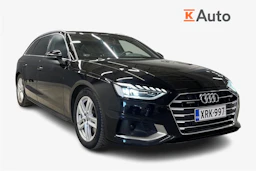 Musta Audi A4 2022 kuva 1.