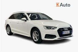 valkoinen Audi A4 2022 kuva 1.