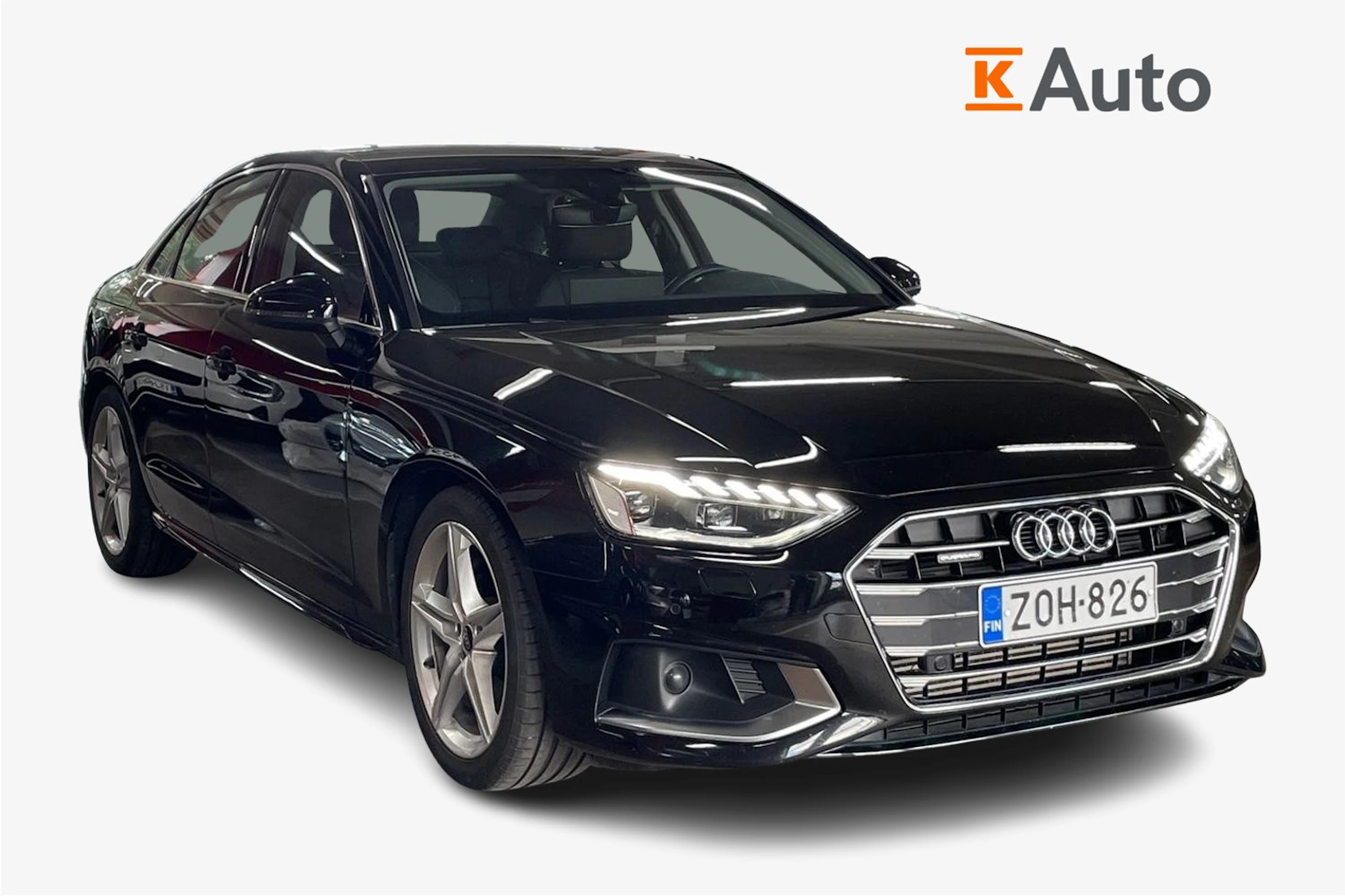 musta Audi A4 2022 kuva 1.