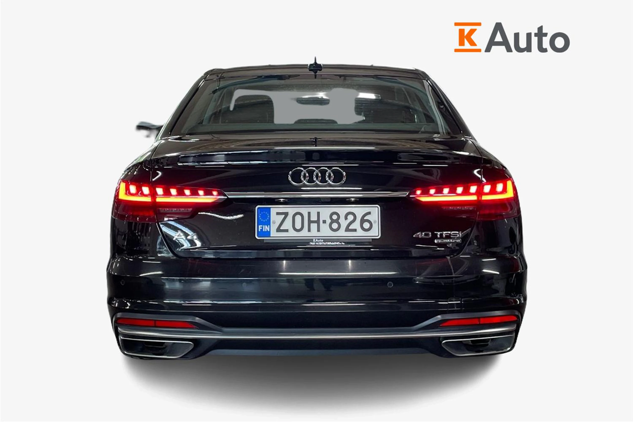 musta Audi A4 2022 kuva 3.