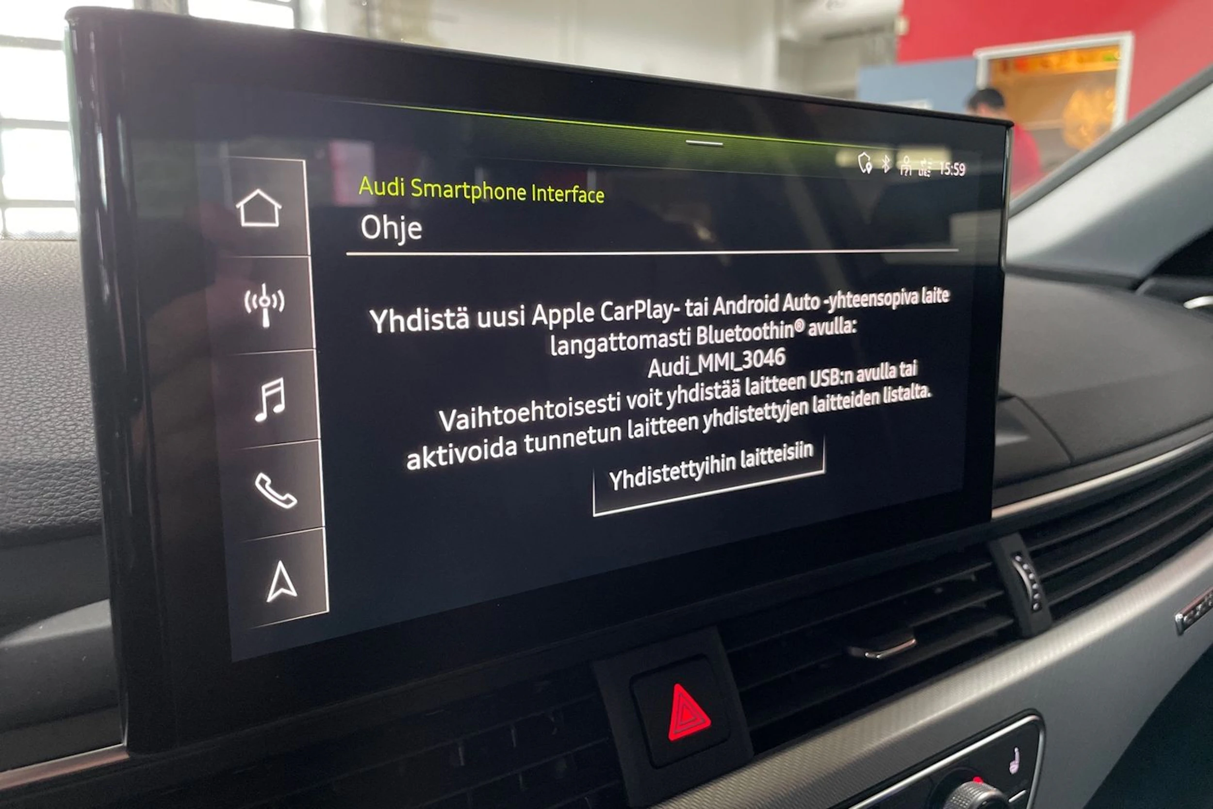 musta Audi A4 2022 kuva 19.