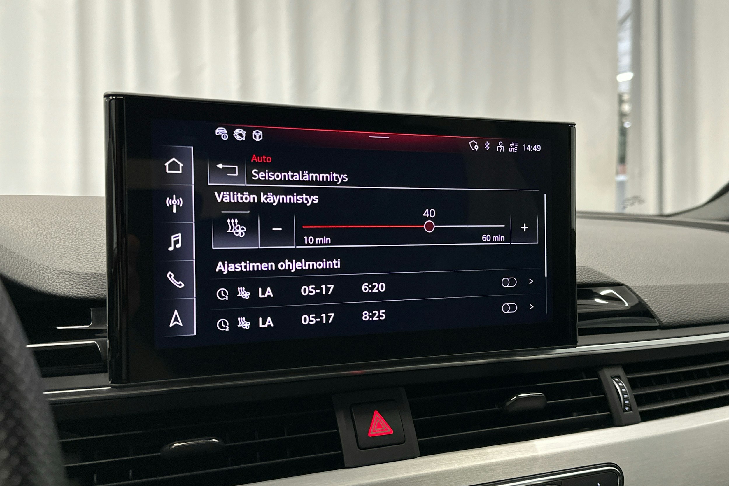 valkoinen Audi A4 2023 kuva 15.