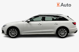 valkoinen Audi A4 2023 kuva 5.
