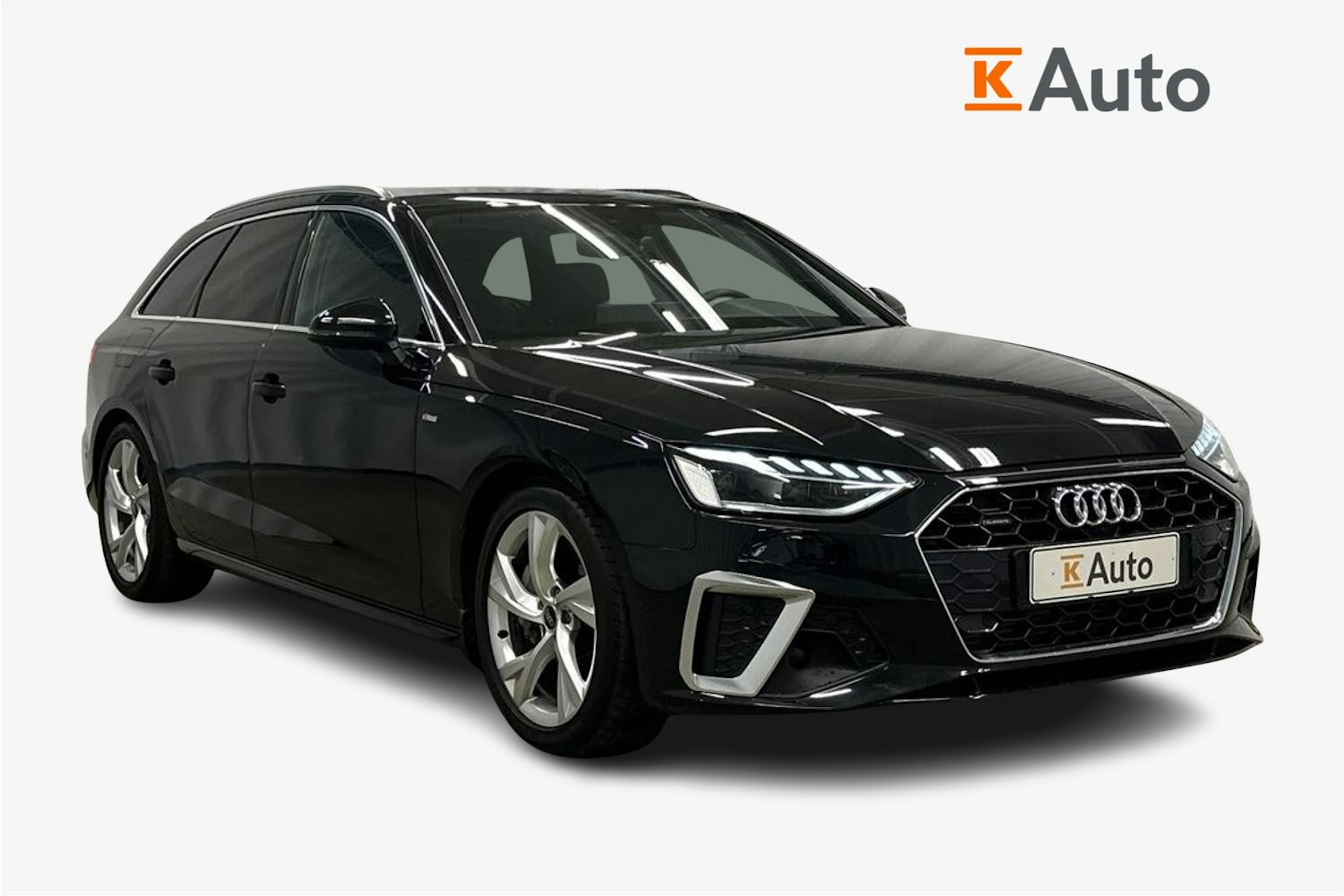 musta Audi A4 2023 kuva 1.