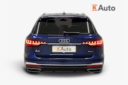 sininen Audi A4 2023 kuva 3.