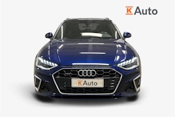 sininen Audi A4 2023 kuva 4.