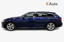 sininen Audi A4 2023 kuva 5.