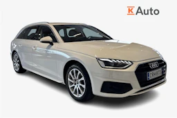 Valkoinen Audi A4 2023 kuva 1.